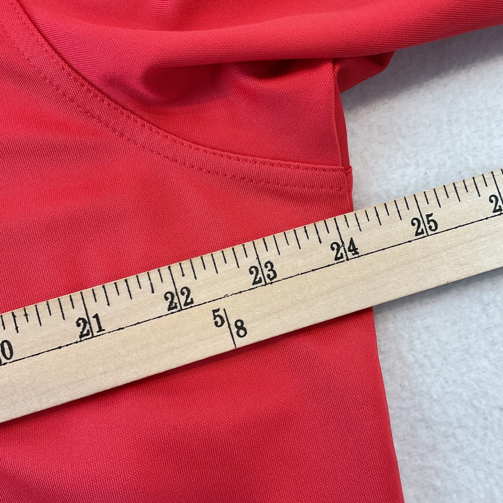 Under Armour Mens HeatGear Loose Fit Short Sleeve Polo Shirt Red Large 541030 - Picture 5 of 8